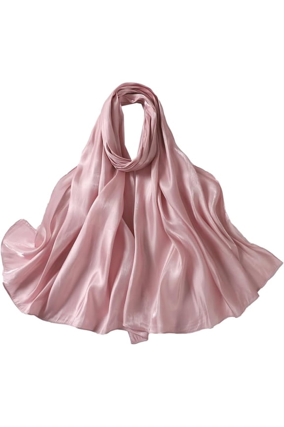 Silk Elegant Scarf for Women Silk Fashion Scarf Scarves Lightweight Pashmina Shawl Wraps Party Bridal Wedding