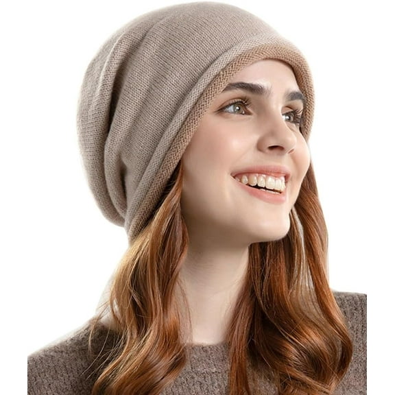 YooGuoGuo Slouchy Beanie Hat for Women Ladies Warm Skull Cap Knitted Winter Hat Bucket Hat Ski Cap Cold Hat for Fall Winter Outdoor