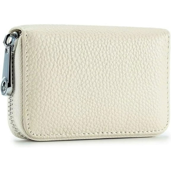 YooGuoGuo Small Wallet for Men and Women RFID Blocking Genuine Leather Card Holder Minimalist Cash Wallet with 12 Card Slots