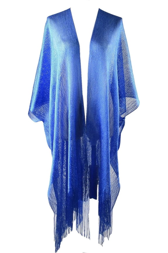 Sparkling Shawls and Wraps for Evening Dresses Metallic Scarf for Women UV Protection Coat Carfigan for Bikini Summer