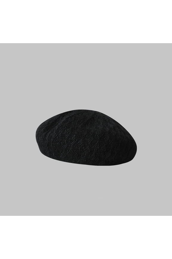 Summer Candy Colored Mesh Berets For Girls Are Not Easy To Wrinkle, Lightweight And Breathable. Artistic And Artistic Artist Hats With Trendy Bare Body Colors