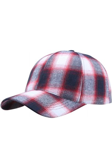 Red Plaid Hats