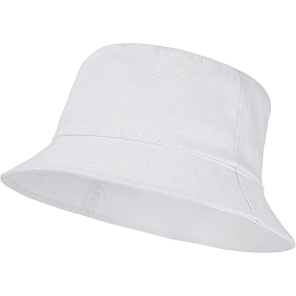 YooGuoGuo Unisex Cotton Packable Bucket Hat Sun Hat Plain Colors for Men Women