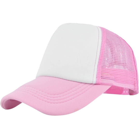 YooGuoGuo Unisex Patchwork Mesh Back Baseball Caps Adjustable Snap Unstructured Trucker Hats Breathable Sports Tennis Golf Caps