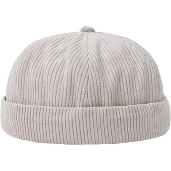 YooGuoGuo Unisex Rolled Cuff Docker Cap Hats Brimless Beanie Sailor Cap Worker Hat for Women Men