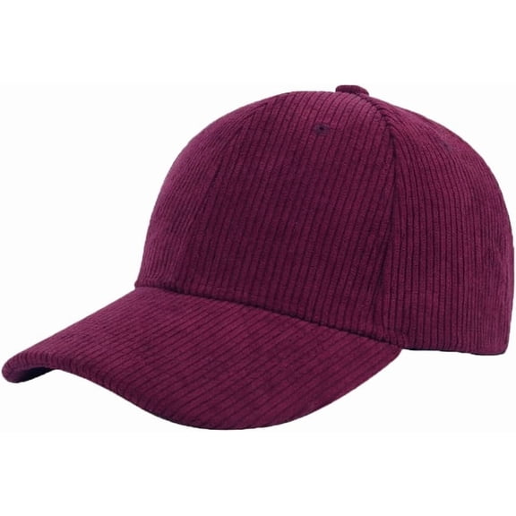 YooGuoGuo Winter Fall Baseball Cap for Women Men Classic Corduroy Visor Cap Fashion Adjustable Size for Outdoor Activities