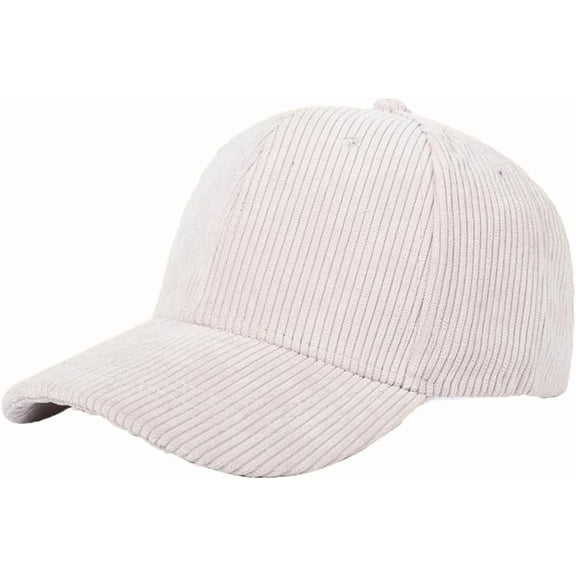 YooGuoGuo Winter Fall Baseball Cap for Women Men Classic Corduroy Visor Cap Fashion Adjustable Size for Outdoor Activities