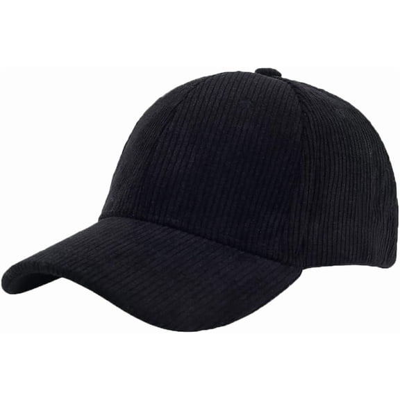 YooGuoGuo Winter Fall Baseball Cap for Women Men Classic Corduroy Visor Cap Fashion Adjustable Size for Outdoor Activities