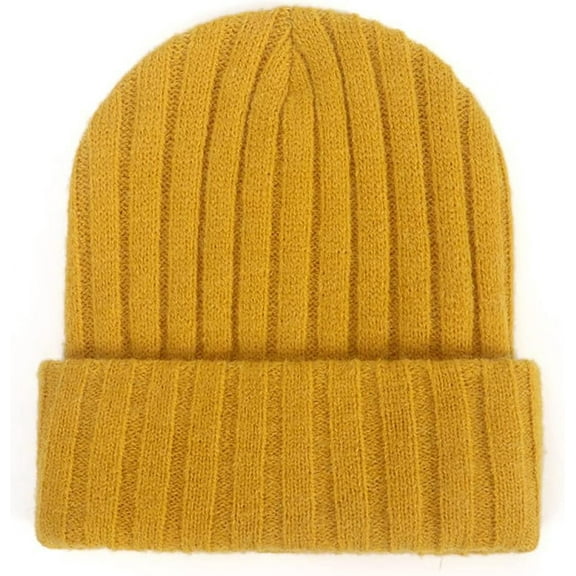 YooGuoGuo Winter Knitted Beanie Hat for Women Men Cuffed Beanie Cap Knit Warm Skull Cap