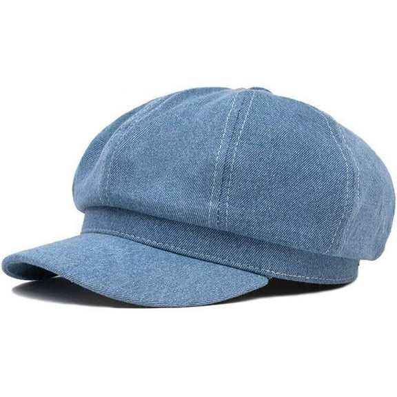YooGuoGuo Women Denim Newsboy Cap Adjustable Painter Beret Hat