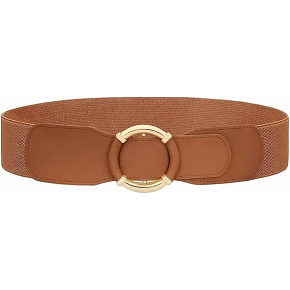 YooGuoGuo Women Elastic Waist Belt Fashion Stretchy Ladies Belt for Dresses