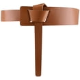 thumbnail image 1 of YooGuoGuo Women Fashion Leather Belt for Jeans Jumpsuit Coat Dress Belt Faux Leather Waistband Tie Knot Waist Belt, 1 of 6