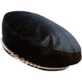 thumbnail image 1 of YooGuoGuo Women Girls Velvet Beanie Beret Cap Vintage Casual Military French Fashion Flat Hat, 1 of 6