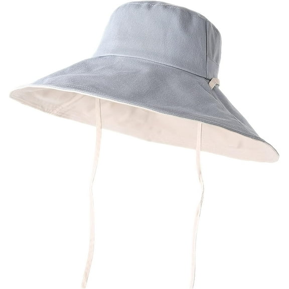 YooGuoGuo Women UPF50 Wide Brim Bucket Hat with UV Protection for Summer Beach Packable Outdoor Reversible Fishing Sun Hat