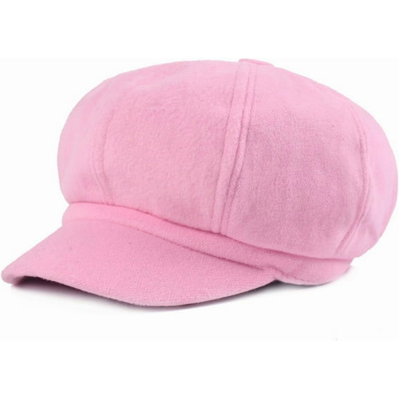 YooGuoGuo Women Vintage Newsboy Peaked Beret Cap Warm Baker Boy Visor Hat Flat Cap