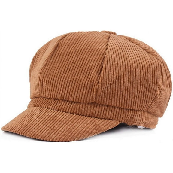 YooGuoGuo Women Vintage Newsboy Peaked Beret Cap Warm Baker Boy Visor Hat Flat Cap