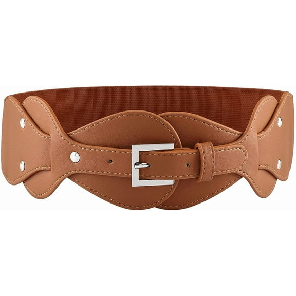 YooGuoGuo Women Vintage Waist Belt Elastic Stretch Cinch Waistband Fashion Dress Belt Retro Corset Band Wrap Belt Ladies