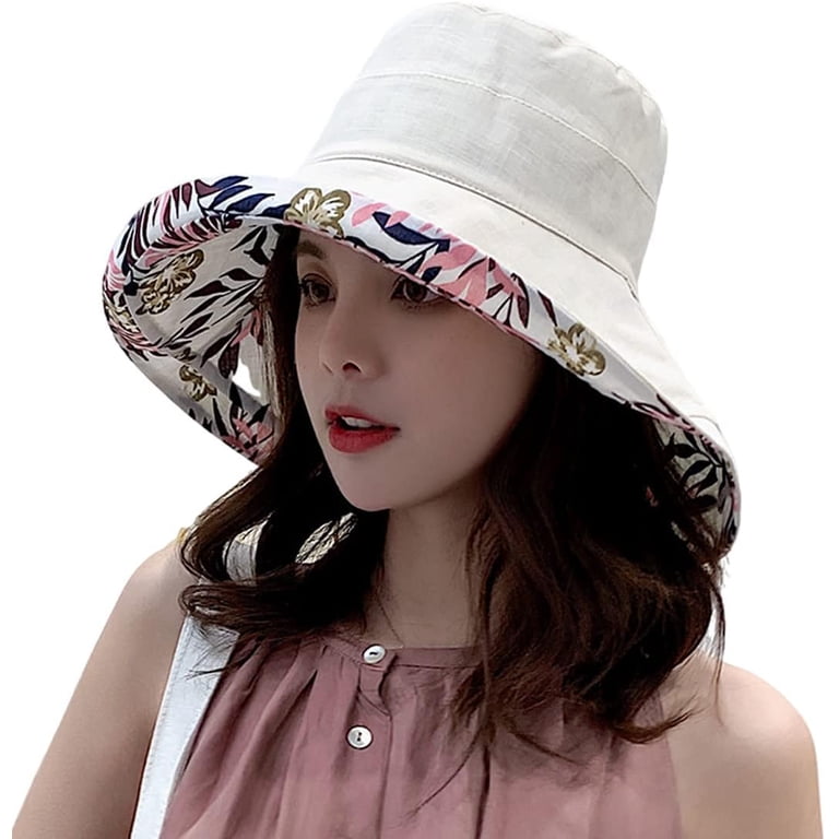 YooGuoGuo Women Wide Brim Sun Hats Metal Wired Edge Summer  display picture 3