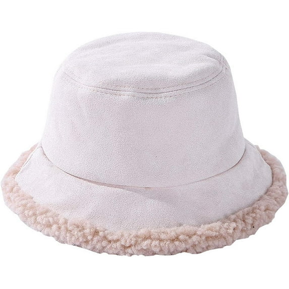 YooGuoGuo Women Winter Bucket Hat Foldable Warm Thick Fleece Lined Cap