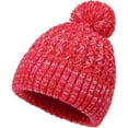thumbnail image 1 of YooGuoGuo Women Winter Knitted Beanie Hat Pompom Colorful Knit Cap Warm Skull Cap, 1 of 5