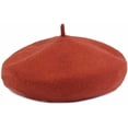 thumbnail image 1 of YooGuoGuo Women Wool Beret Hat French Artist Solid Color Beanie Cap, 1 of 3