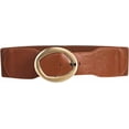 thumbnail image 1 of YooGuoGuo Women's Buckle Corset Belts PU Leather Elastic Wide Belt, 1 of 5