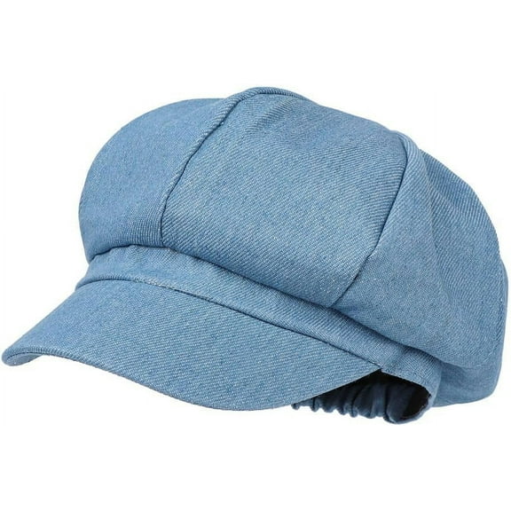YooGuoGuo Women’s Denim Newsboy Cap Visor Beret Hat Cap