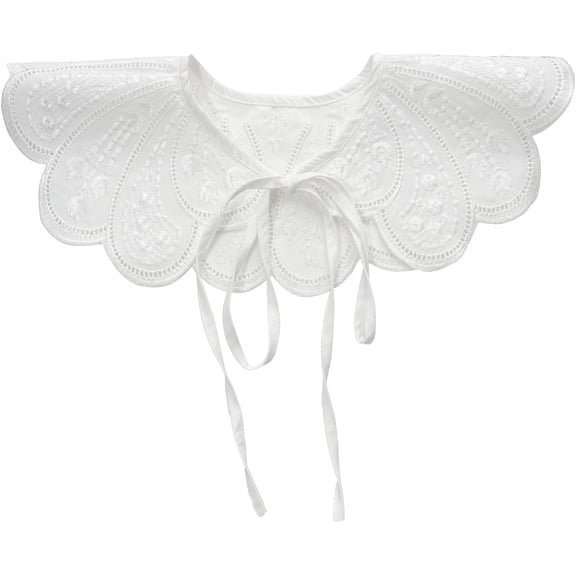 YooGuoGuo Women's Fake Lace Collar Crochet Detachable Choker for Christmas Sweaters Dresses