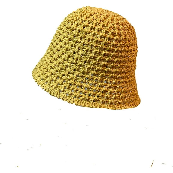 YooGuoGuo Women's Fishman Hat Floppy Hollow Out Bucket Sun Hat Foldable Travel Fishman Cap