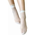 thumbnail image 1 of YooGuoGuo Women's Fishnet Floral Lace Transparent Socks, 1 of 7