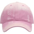 thumbnail image 1 of YooGuoGuo Women’s Outdoor Baseball Cap Retro Distressed Cotton Unstructured Hat Sun Protection Sport Hats, 1 of 9