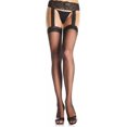 thumbnail image 1 of YooGuoGuo Women's Sheer Stockings with Attached Garter Belt, 1 of 9