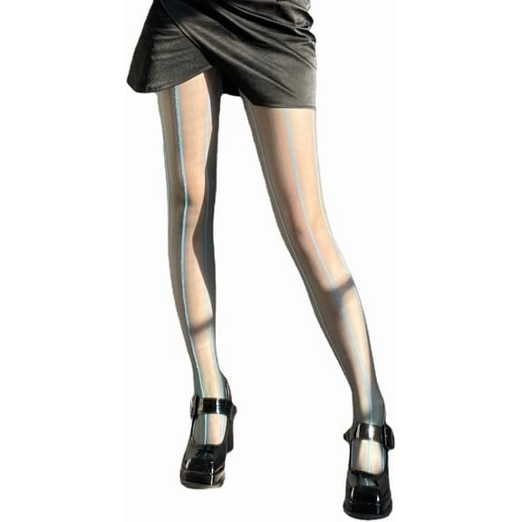 YooGuoGuo Women's Tights Fishnet Y2K Floral Pantyhose High Waist Stockings Summer Thin Mesh Lolita Fishnet Stockings