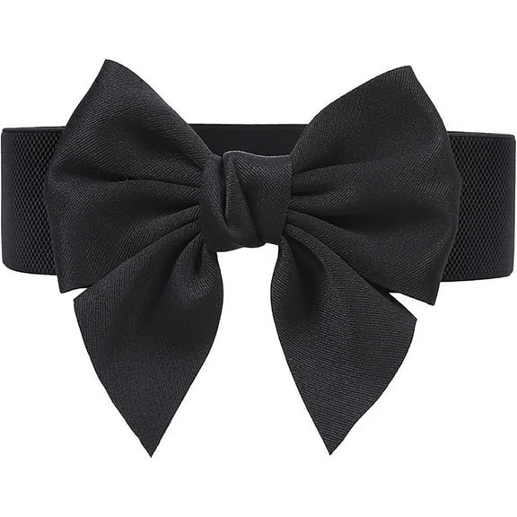 YooGuoGuo Women's Wedding Satin Sash Belt Elegant Simple Stretchy Bow Waist Belt for Dress Bridal Sash