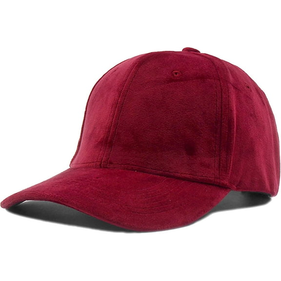 YooGuoGuo Women's Winter Fall Classic Style Velvet Baseball Cap 6 Panel Fashionable Adjustable Sports Hat for Women