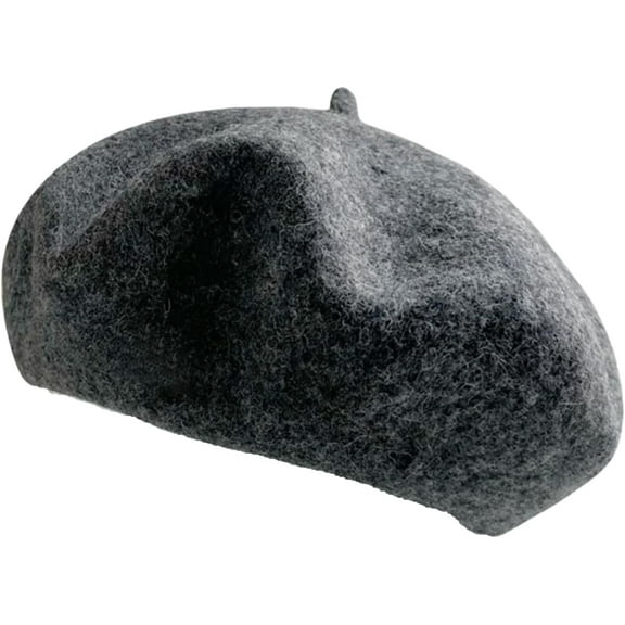 YooGuoGuo Womens Classic French Style Beret Hats Fashion Solid Color Beanie Caps Stretchable Winter Warm Wool Artist Hats