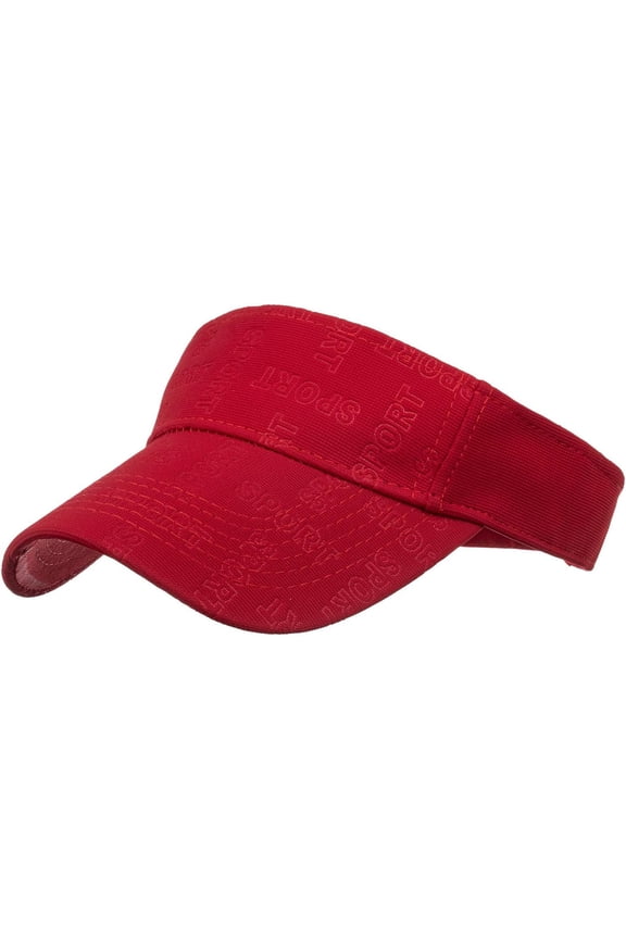 Womens Mens Sport Sun Visor Hats Adjustable Empty Top Baseball Caps Wide Brim Golf Athletic Visor Hat for Sun Protection