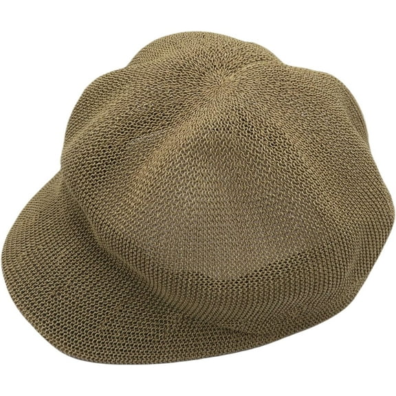 YooGuoGuo Womens Newsboy Cap Summer Straw Woven Beret Cap Vintage Visor Cap