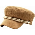 thumbnail image 1 of YooGuoGuo Womens Retro Corduroy Ivy Newsboy Paperboy Painter Hats Caps, 1 of 9