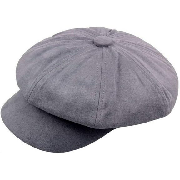 YooGuoGuo Womens Suede 8 Panel Ivy Newsboy Painter Beret Hat Cap