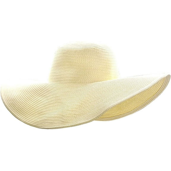 YooGuoGuo Womens Sun Straw Hat Wide Brim UPF 50 Beach Floppy Beach Hats for Women UV Protection Summer Beach Hats