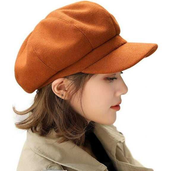 YooGuoGuo Womens Woolen Elastic Octagonal Ivy Newsboy Painter Hat Cap