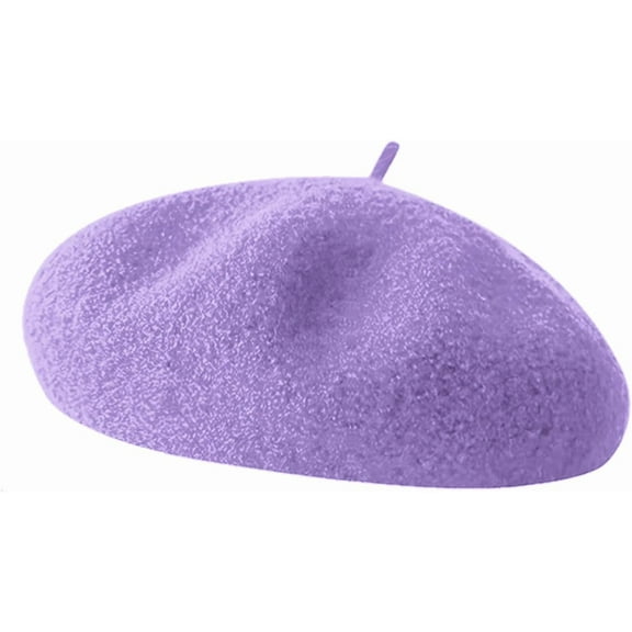 YooGuoGuo Wool Berets for Women - Classic French Beret Hats for Women and Kids, Solid Color Artist Style