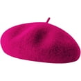 thumbnail image 1 of YooGuoGuo Wool Berets for Women - Classic French Beret Hats for Women and Kids, Solid Color Artist Style, 1 of 7