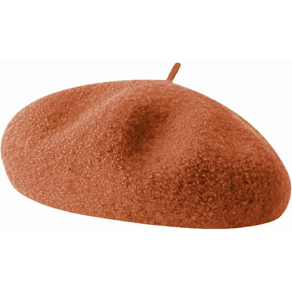 YooGuoGuo Wool Berets for Women - Classic French Beret Hats for Women and Kids, Solid Color Artist Style