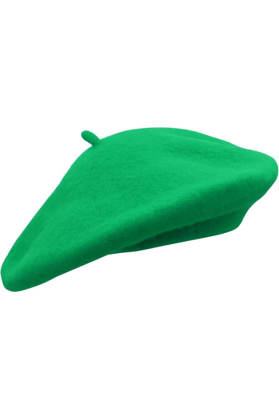 Wool French Beret Hat for Women