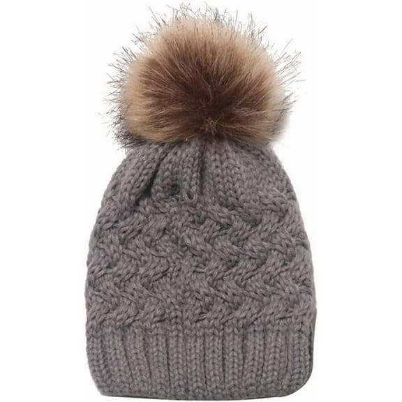YooGuoGuo Wool Knitted Hat Winter Beanie Hats for Women Warm Soft Slouchy Skully Cap
