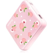 Yoobao Portable Charger 20W 10000mAh Cute USB-C in & Out Power Bank Fast Charging, PD 3.0+QC 4.0 High-Speed Charging Phone Battery Pack Compatible with iPhone 14 13 12Pro Max iPad Samsung - Pink