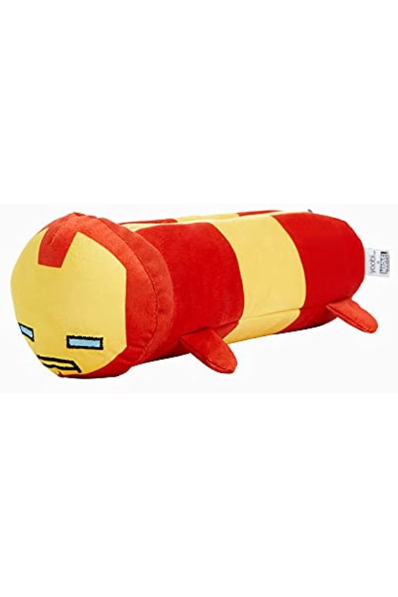 3D Iron Man Pencil Case with Zipper Closure, Multicolor