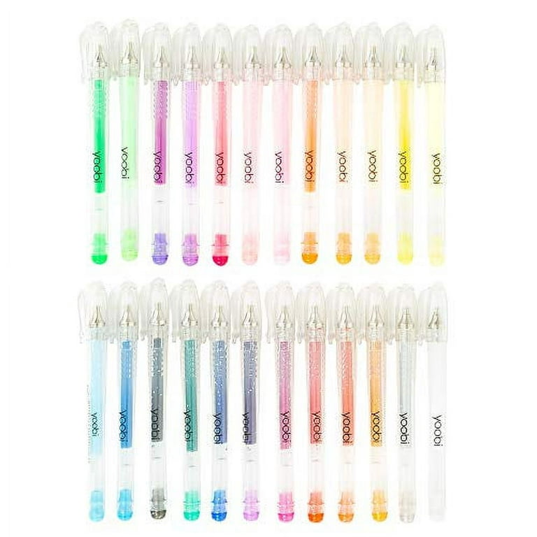 Yoobi Gel Pens Multi Color 24 Pack New.